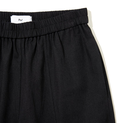 PoI chambray frill pants ポィ シャンブレー フリル パンツ 261-FP12【レディース フリル コットン素材 26SS】