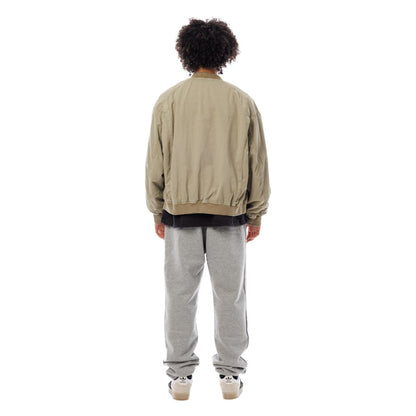 Sandinista Bomber Jacket - Overdyed サンディニスタ ボンバー ジャケット オーバーダイ 60426PS01-OW【メンズ ボンバージャケット 高密度ナイロン 製品染め 短丈 26SS】