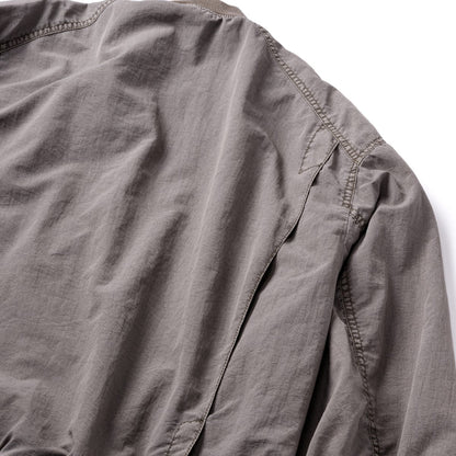 Sandinista Bomber Jacket - Overdyed サンディニスタ ボンバー ジャケット オーバーダイ 60426PS01-OW【メンズ ボンバージャケット 高密度ナイロン 製品染め 短丈 26SS】