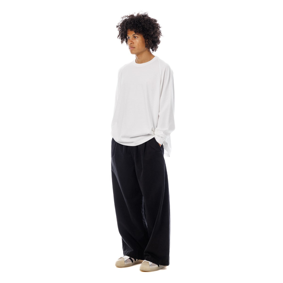 Sandinista Light Denim Easy Baggy Pants - Overdyed 60426PS02-BT