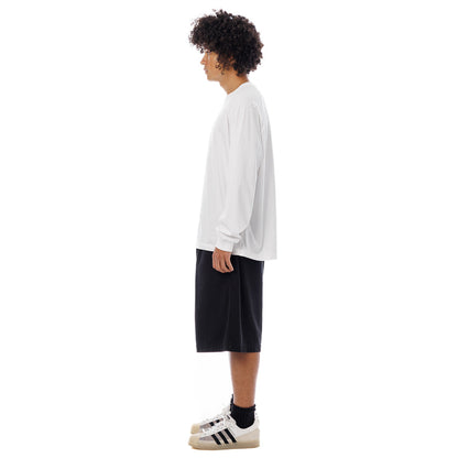 Sandinista Light Denim Easy Baggy Shorts - Overdyed サンディニスタ ライト デニム イージー バギー ショーツ オーバーダイド 60426PS04【メンズ 製品染め タック入り イージーショーツ 26SS】