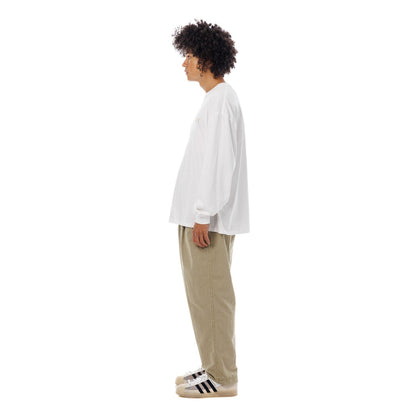 Sandinista Nylon 2Tuck Pants - Overdyed サンディニスタ ナイロン 2タック パンツ オーバーダイ 60426PS05-BT【メンズ ナイロンパンツ ドローコード 裾ゴム 26SS】