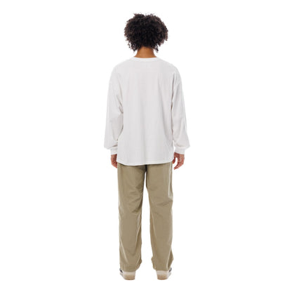 Sandinista Nylon 2Tuck Pants - Overdyed サンディニスタ ナイロン 2タック パンツ オーバーダイ 60426PS05-BT【メンズ ナイロンパンツ ドローコード 裾ゴム 26SS】