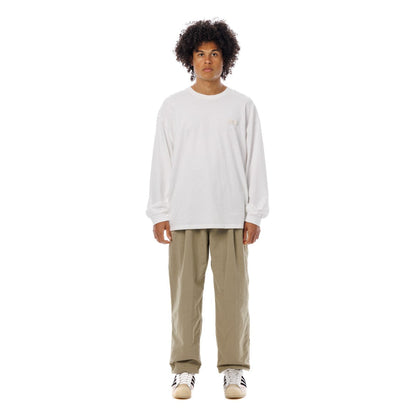 Sandinista Nylon 2Tuck Pants - Overdyed サンディニスタ ナイロン 2タック パンツ オーバーダイ 60426PS05-BT【メンズ ナイロンパンツ ドローコード 裾ゴム 26SS】