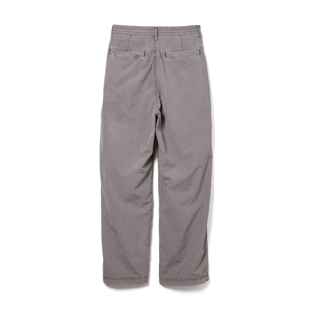 Sandinista Nylon 2Tuck Pants - Overdyed サンディニスタ ナイロン 2タック パンツ オーバーダイ 60426PS05-BT【メンズ ナイロンパンツ ドローコード 裾ゴム 26SS】