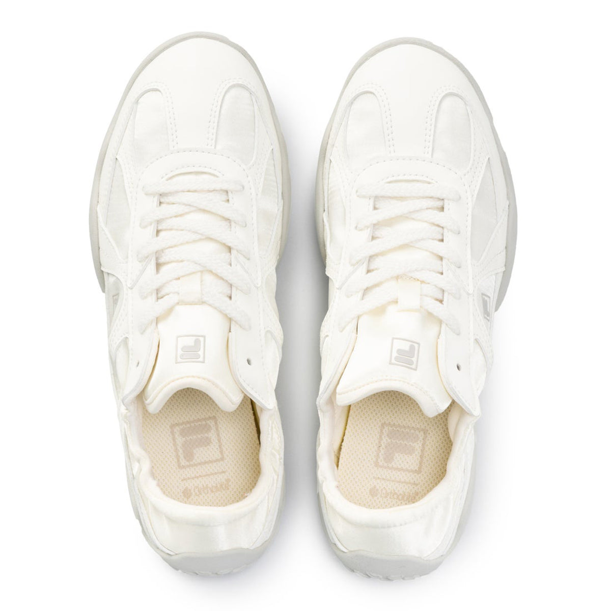 FILA FILA GLIO フィラ フィラ グリオ 63OD3X013260【レディース ロープロファイル バレエコア サテン素材 スニーカー 26SS】