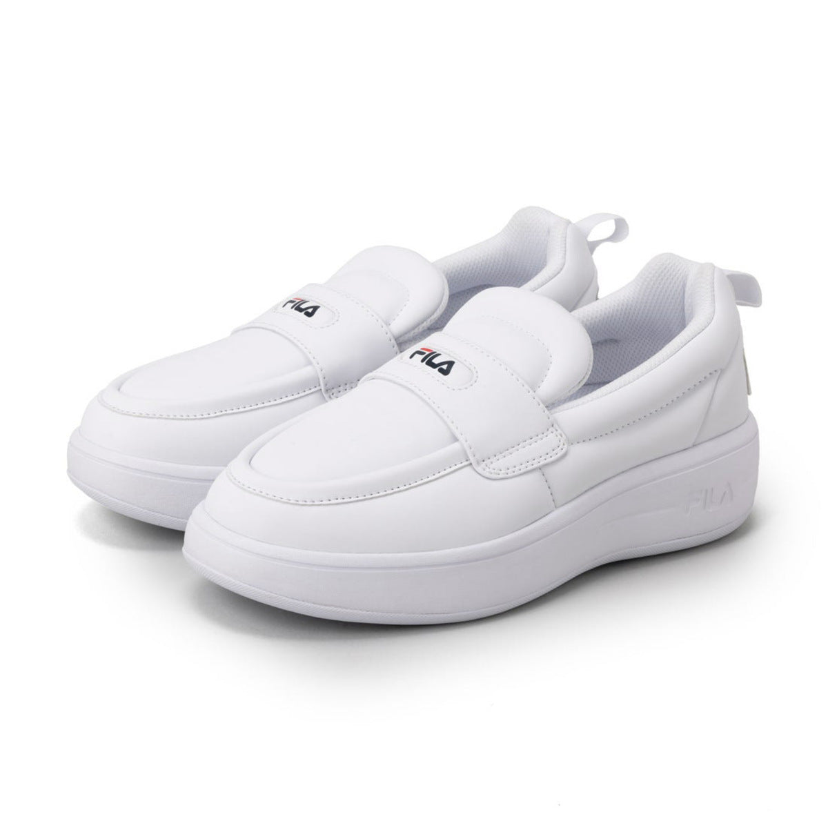 FILA SUPER BUBBLE LOAFER フィラ スーパー バブル ローファー FM0100981100【レディース ローファー 厚底ローファー コインローファー プラットフォームソール ボリュームソール 26SS】