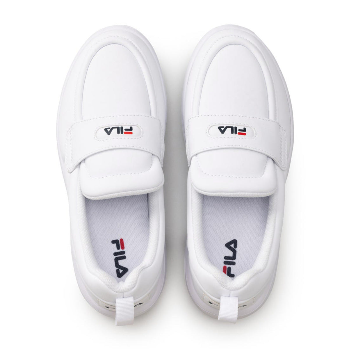 FILA SUPER BUBBLE LOAFER フィラ スーパー バブル ローファー FM0100981100【レディース ローファー 厚底ローファー コインローファー プラットフォームソール ボリュームソール 26SS】