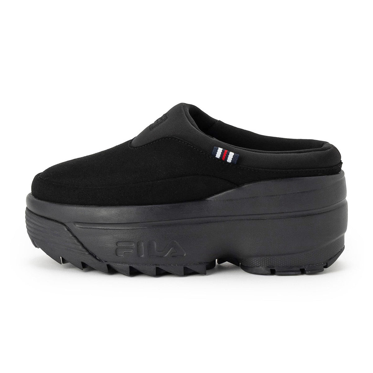 FILA DISRUPTOR WEDGE MOC フィラ ディスラプター ウェッジ モック FM0101019014【レディース ミュール 厚底ミュール プラットフォームソール ボリュームソール シャークソール 26SS】