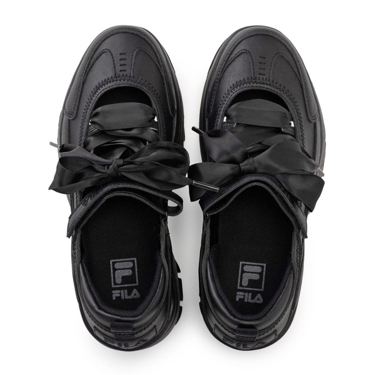 FILA DISRUPTOR WEDGE BALLET フィラ ディスラプターウェッジバレエ FM0101978014【レディース メリージェーン 厚底シューズ シャークソール プラットフォームソール 26SS】