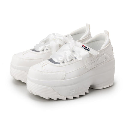 FILA DISRUPTOR WEDGE BALLET フィラ ディスラプターウェッジバレエ FM0101978100【レディース メリージェーン 厚底シューズ シャークソール プラットフォームソール 26SS】