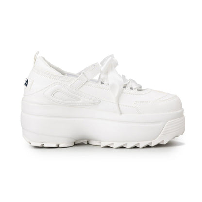 FILA DISRUPTOR WEDGE BALLET フィラ ディスラプターウェッジバレエ FM0101978100【レディース メリージェーン 厚底シューズ シャークソール プラットフォームソール 26SS】