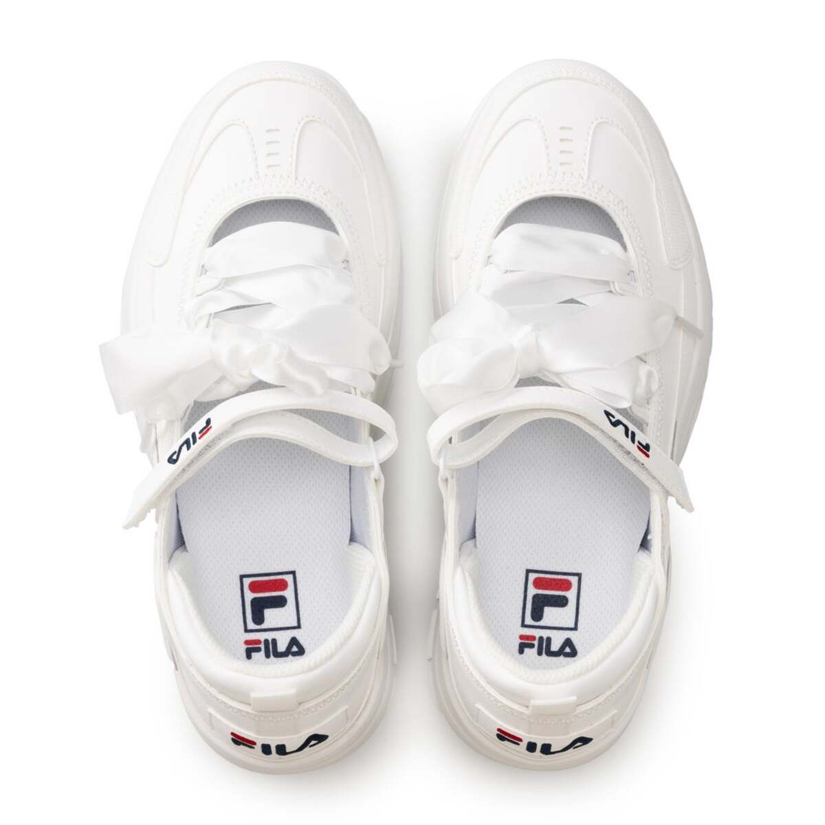 FILA DISRUPTOR WEDGE BALLET フィラ ディスラプターウェッジバレエ FM0101978100【レディース メリージェーン 厚底シューズ シャークソール プラットフォームソール 26SS】
