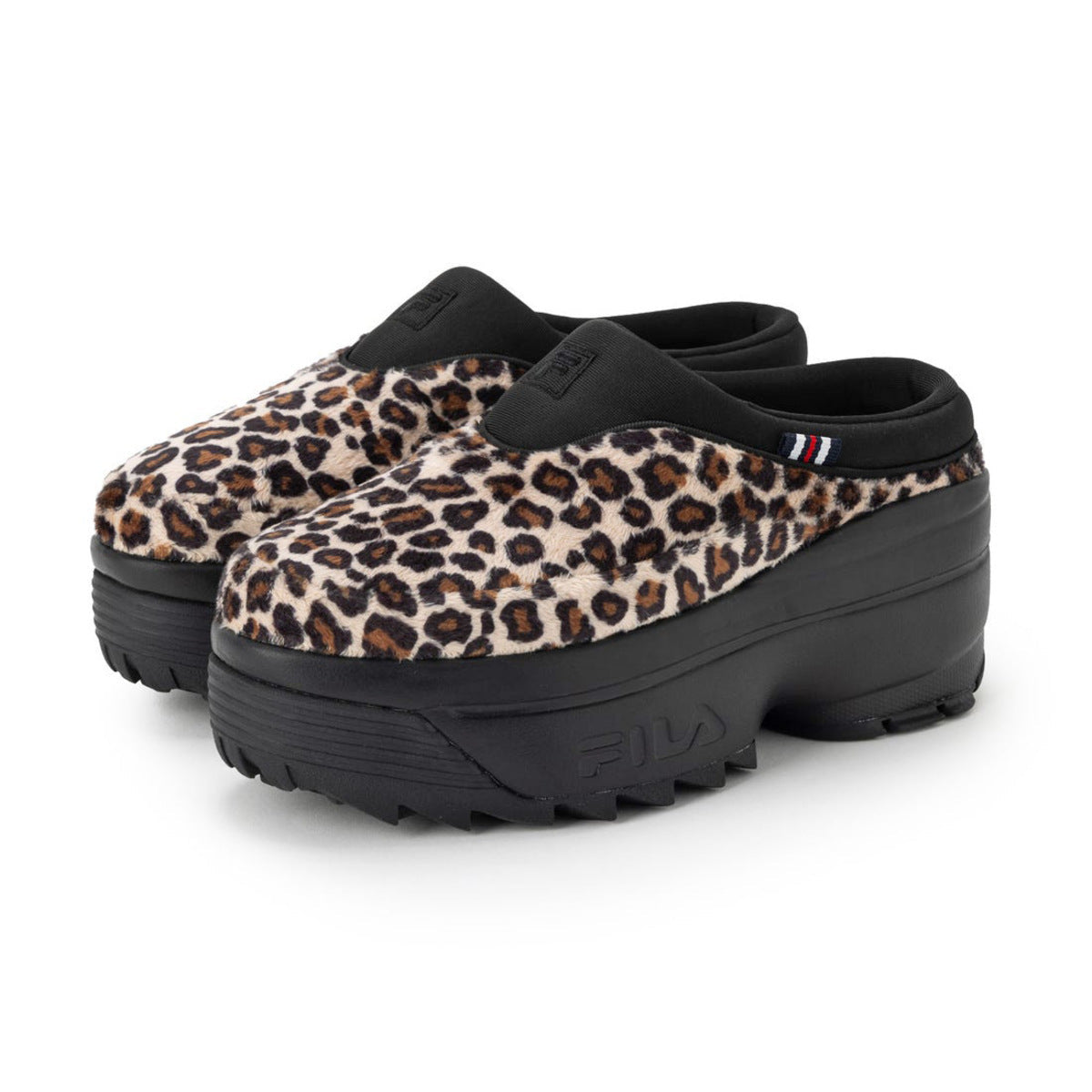 FILA DISRUPTOR WEDGE MOC フィラ ディスラプター ウェッジ モック FM0102094015【レディース ミュール 厚底ミュール プラットフォームソール ボリュームソール シャークソール 26SS】