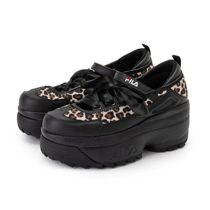 FILA DISRUPTOR WEDGE BALLET フィラ ディスラプターウェッジバレエ FM0102097015【レディース メリージェーン 厚底シューズ シャークソール プラットフォームソール 26SS】