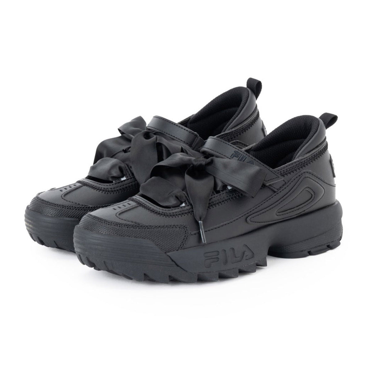 FILA DISRUPTOR BALLET フィラ ディスラプターバレエ FW0101024014【レディース メリージェーン 厚底シューズ ベルクロストラップ プラットフォームソール ボリュームソール 26SS】