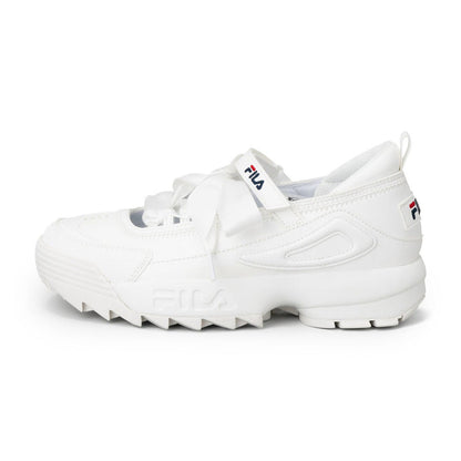 FILA DISRUPTOR BALLET フィラ ディスラプターバレエ FW0101024100【レディース メリージェーン 厚底シューズ ベルクロストラップ プラットフォームソール ボリュームソール 26SS】
