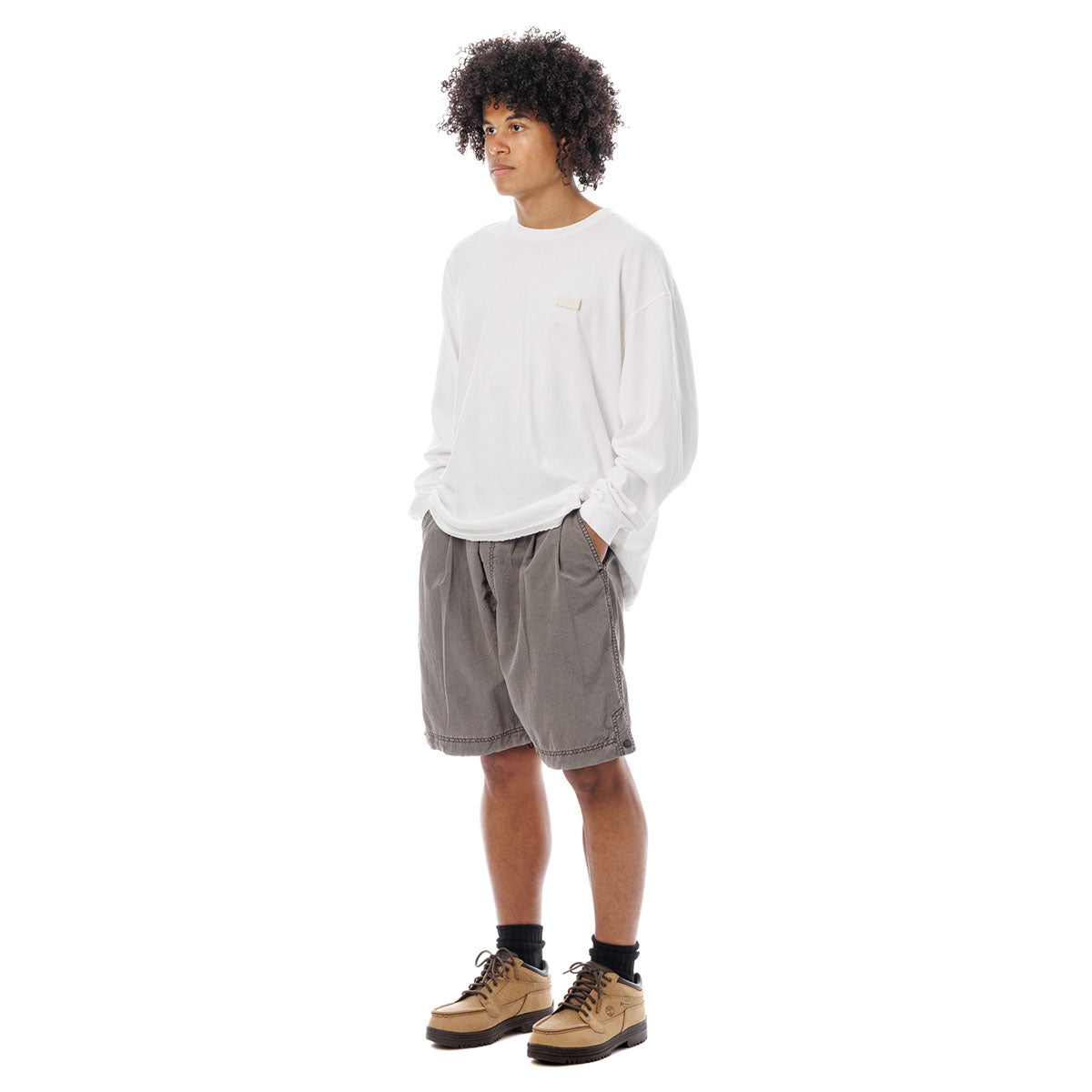 Sandinista Nylon 2Tuck Easy Shorts サンディニスタ ナイロンツータックイージーショーツ 60426PS06-BT【メンズ ナイロンショーツ メンズショーツ イージーショーツ カジュアルパンツ 26SS】