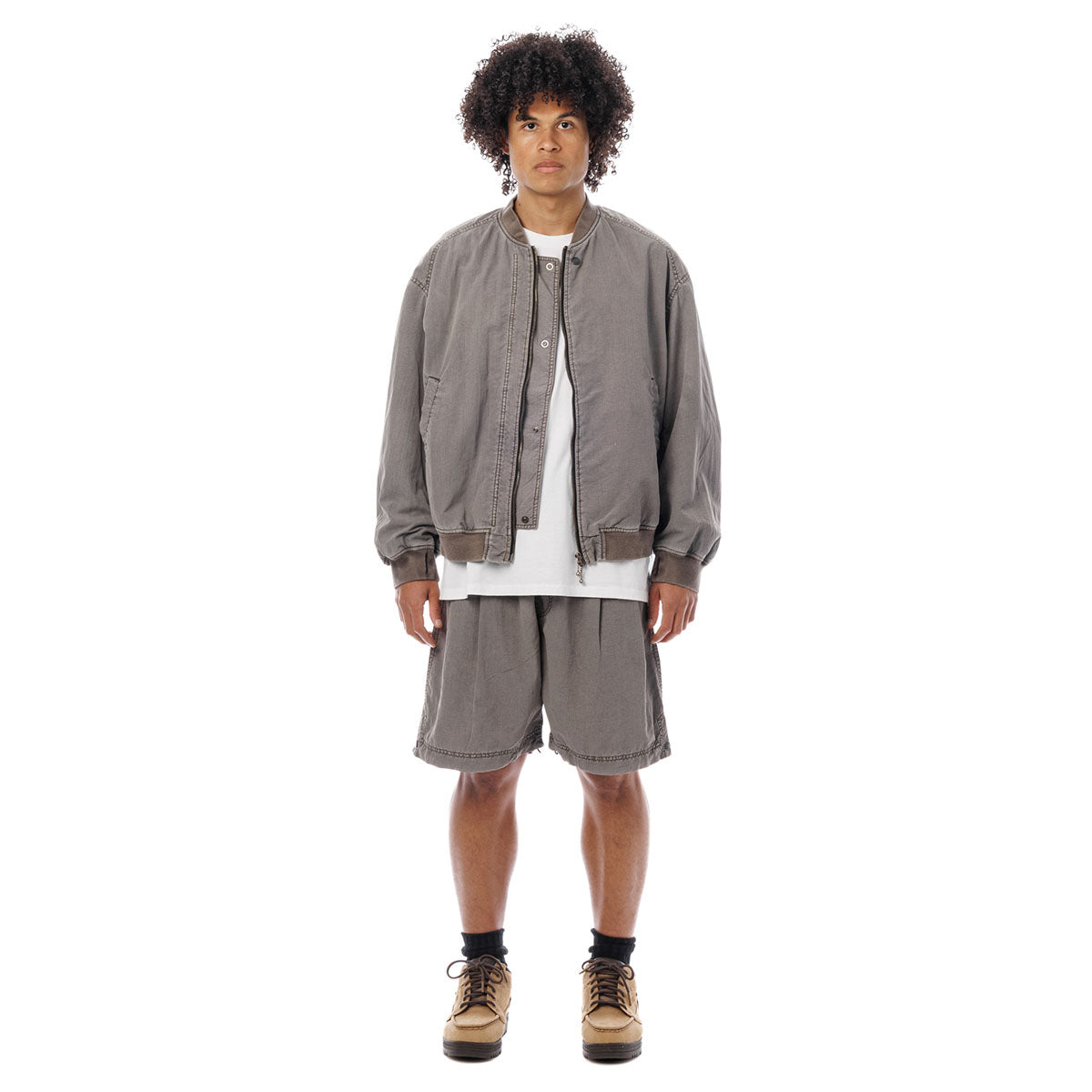 Sandinista Nylon 2Tuck Easy Shorts サンディニスタ ナイロンツータックイージーショーツ 60426PS06-BT【メンズ ナイロンショーツ メンズショーツ イージーショーツ カジュアルパンツ 26SS】