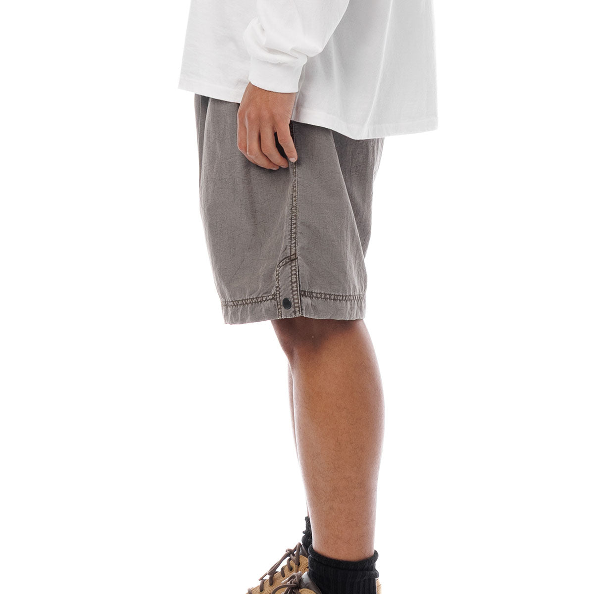 Sandinista Nylon 2Tuck Easy Shorts サンディニスタ ナイロンツータックイージーショーツ 60426PS06-BT【メンズ ナイロンショーツ メンズショーツ イージーショーツ カジュアルパンツ 26SS】