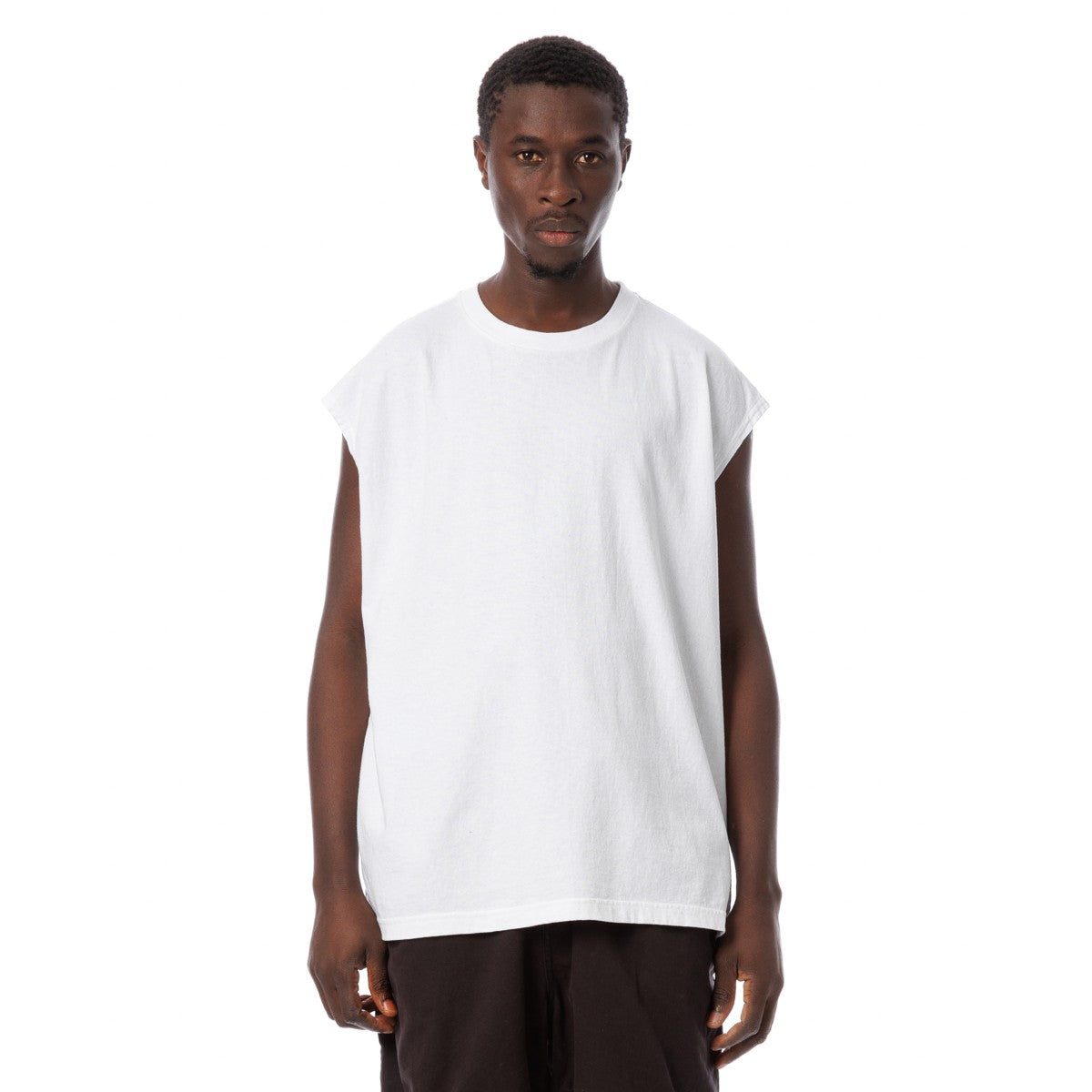 Sandinista Cadet American Cotton Easy Fit Sleeveless Tee サンディニスタ カデット アメリカンコットン イージーフィット スリーブレス ティー DS-AC-EFST【メンズ ノースリーブ コットン素材 日本製 26SS】