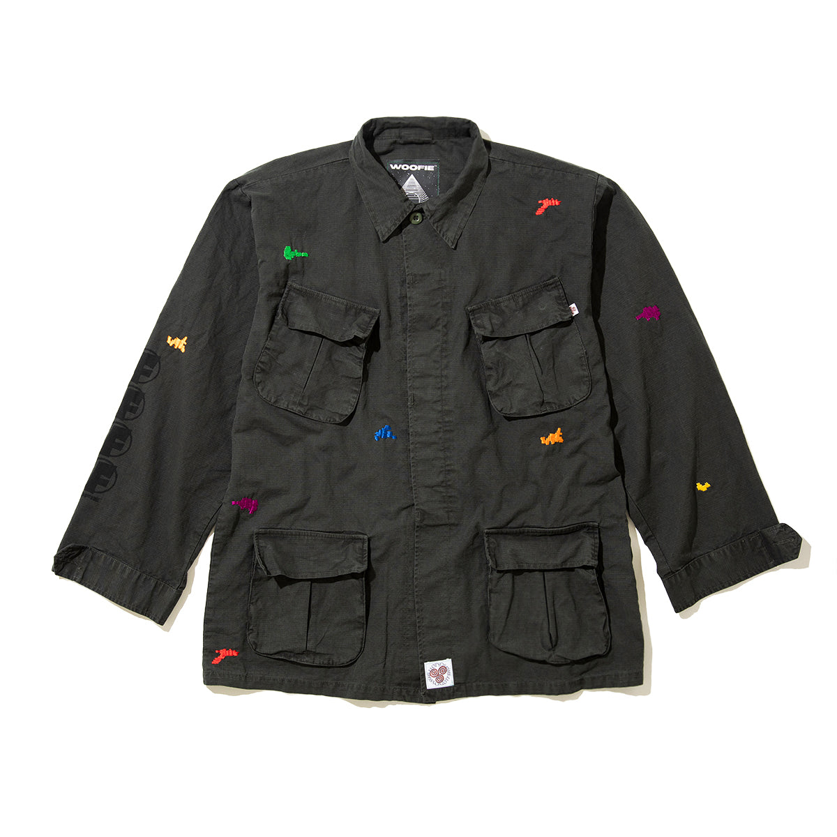SAYHELLO House Made Army Jacket セイハロー ハウス メイド アーミー ジャケット 26SS-D2-01【メンズ ツイル素材 ピグメント加工 ゆったりシルエット 26SS】
