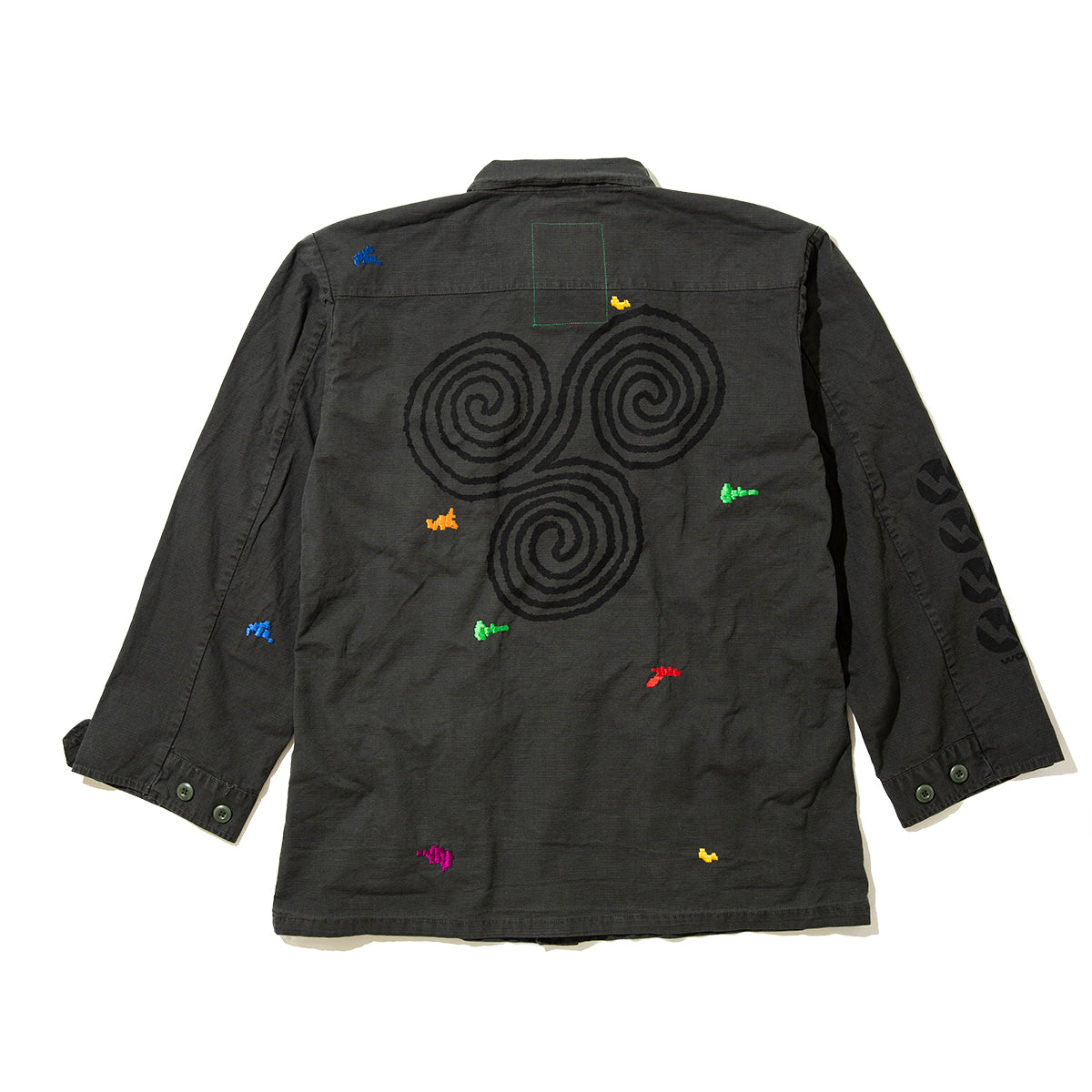 SAYHELLO House Made Army Jacket セイハロー ハウス メイド アーミー ジャケット 26SS-D2-01【メンズ ツイル素材 ピグメント加工 ゆったりシルエット 26SS】