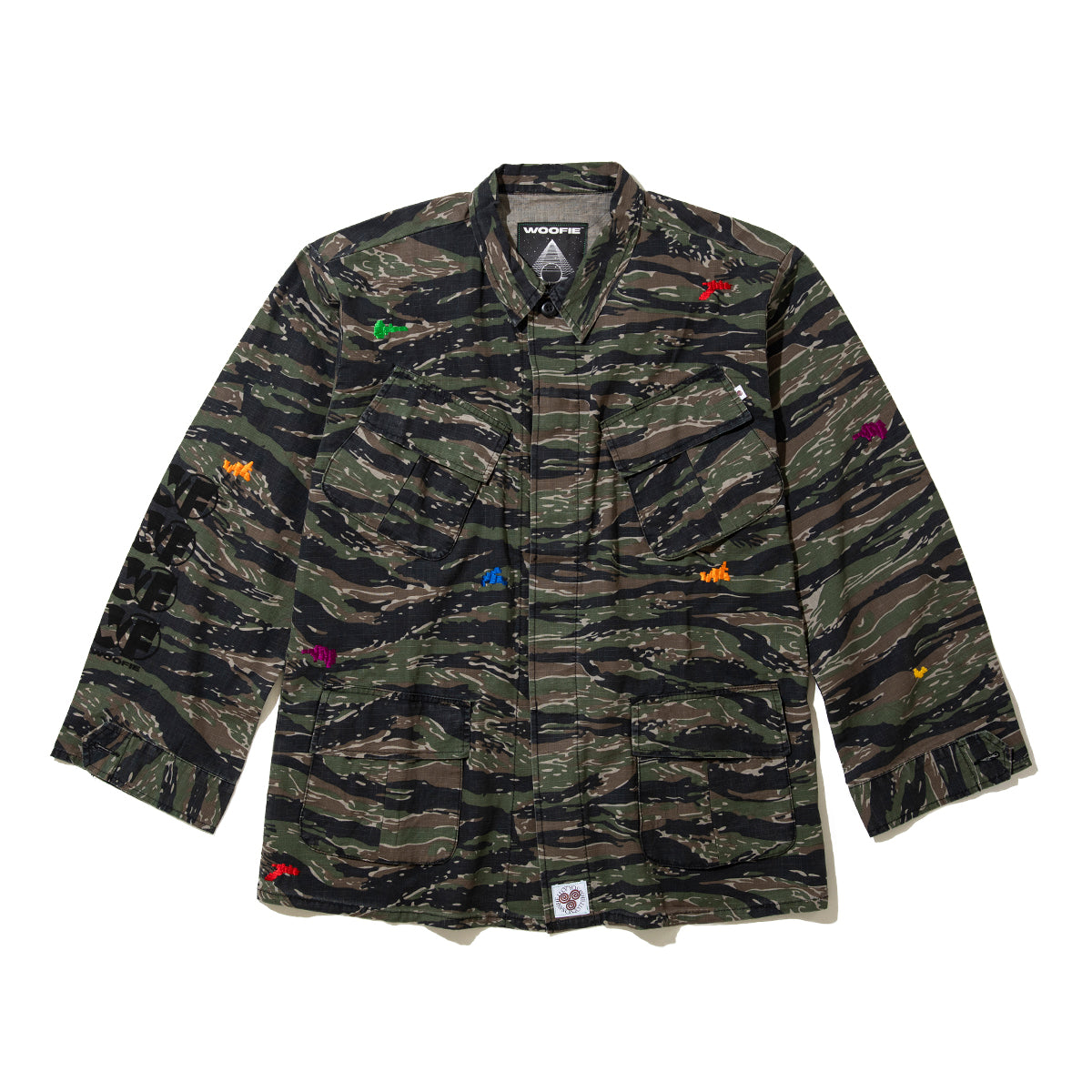 SAYHELLO House Made Army Jacket セイハロー ハウス メイド アーミー ジャケット 26SS-D2-01【メンズ ツイル素材 ハードウォッシュ加工 ゆったりシルエット 26SS】