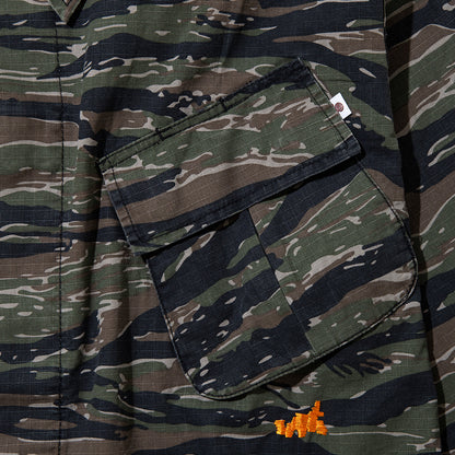 SAYHELLO House Made Army Jacket セイハロー ハウス メイド アーミー ジャケット 26SS-D2-01【メンズ ツイル素材 ハードウォッシュ加工 ゆったりシルエット 26SS】