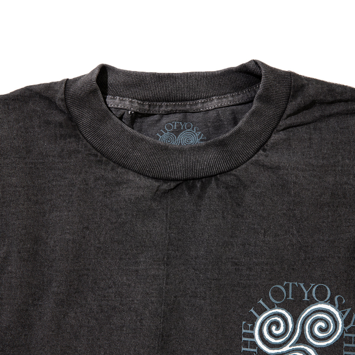 SAYHELLO Pigment Slap Logo L/S Tee セイハロー ピグメント スラップ ロゴ ロングスリーブ ティー 26SS-D2-03【メンズ コラボ コットン素材 ピグメント加工 長袖 26SS】