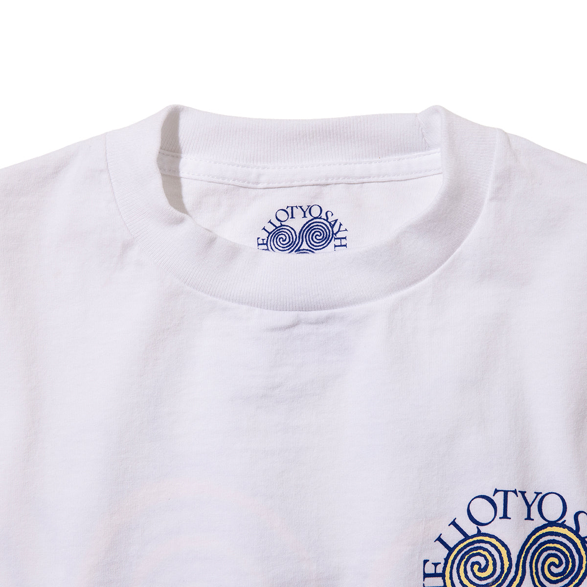 SAYHELLO Pigment Slap Logo L/S Tee セイハロー ピグメント スラップ ロゴ ロングスリーブ ティー 26SS-D2-03【メンズ コラボ コットン素材 ピグメント加工 長袖 26SS】