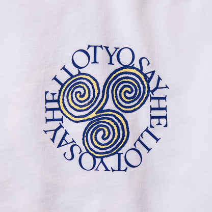 SAYHELLO Pigment Slap Logo L/S Tee セイハロー ピグメント スラップ ロゴ ロングスリーブ ティー 26SS-D2-03【メンズ コラボ コットン素材 ピグメント加工 長袖 26SS】