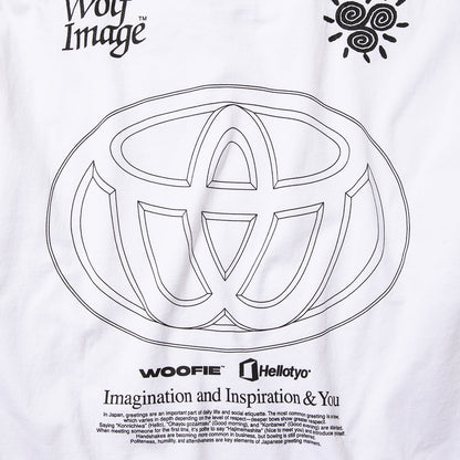 SAYHELLO Pigment Team Wolf L/S Tee セイハロー ピグメント チーム ウルフ ロングスリーブ ティー 26SS-D2-04【メンズ コラボ コットン素材 ピグメント加工 長袖 26SS】