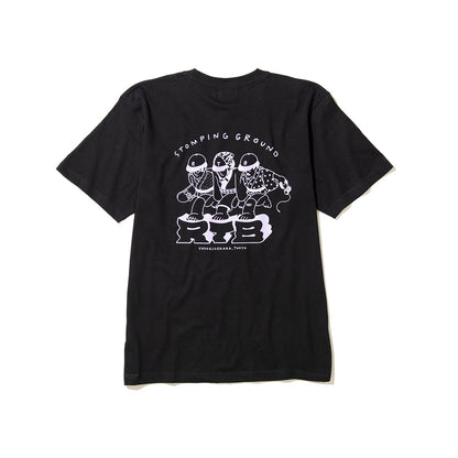 坩堝 STOMPING GROUND T-SHIRTS(RUTSUBO×YU SUDA） RUTSUBO ストンピンググラウンドTシャツ(RUTSUBO×YU SUDA） R26SP-SUDA-TS1【メンズ コラボ 耐久性 コットン素材 26SS】