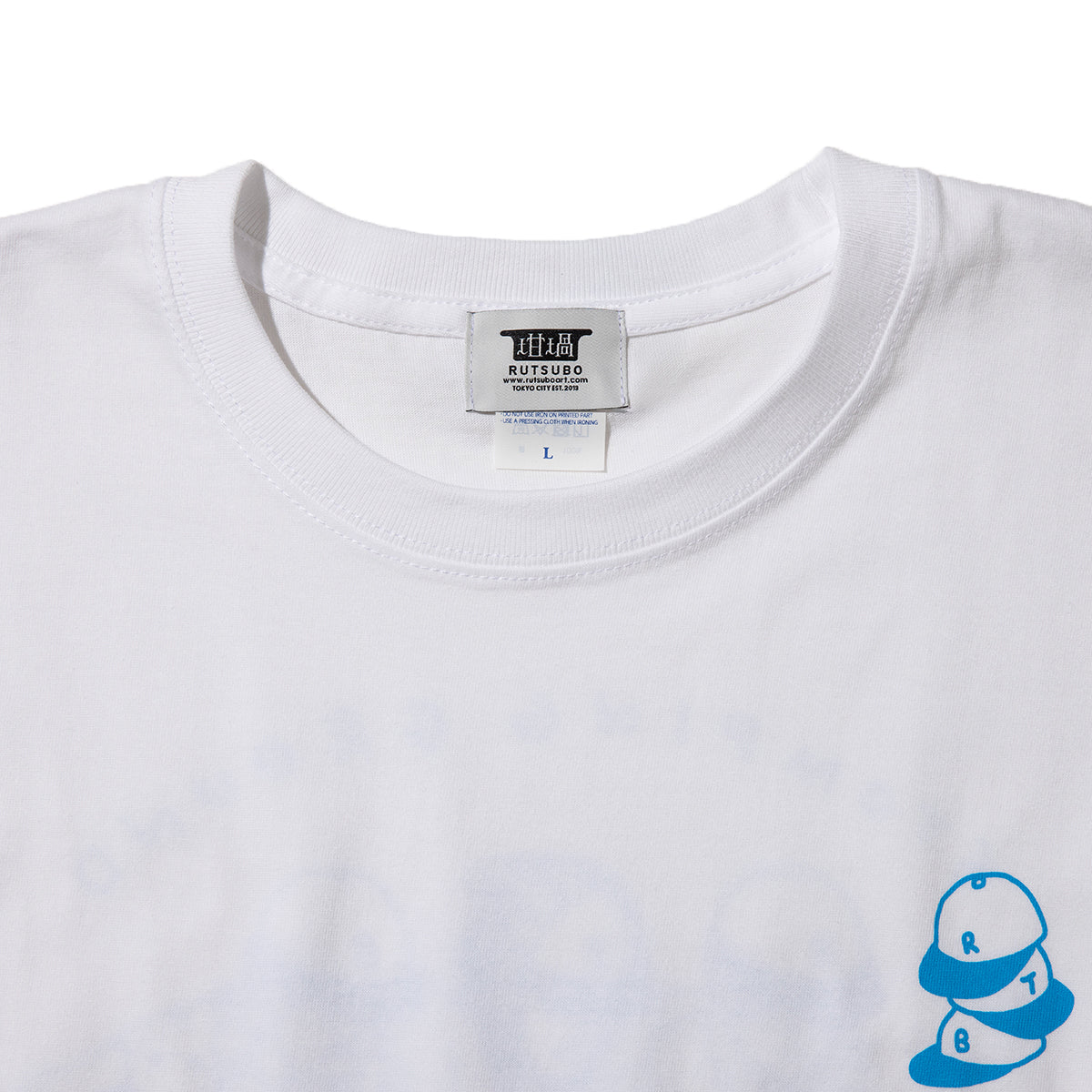 坩堝 STOMPING GROUND T-SHIRTS(RUTSUBO×YU SUDA） RUTSUBO ストンピンググラウンドTシャツ(RUTSUBO×YU SUDA） R26SP-SUDA-TS1【メンズ コラボ 耐久性 コットン素材 26SS】