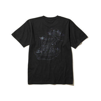 坩堝 BONSAI T-SHIRTS (RUTSUBO×YU SUDA） RUTSUBO ボンサイTシャツ(RUTSUBO×YU SUDA） R26SP-SUDA-TS2【メンズ コラボ ダブルステッチ仕様 コットン素材 26SS】