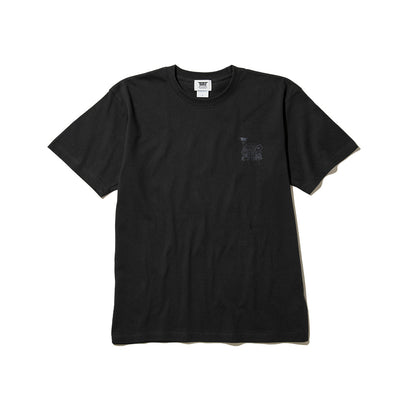 坩堝 BONSAI T-SHIRTS (RUTSUBO×YU SUDA） RUTSUBO ボンサイTシャツ(RUTSUBO×YU SUDA） R26SP-SUDA-TS2【メンズ コラボ ダブルステッチ仕様 コットン素材 26SS】