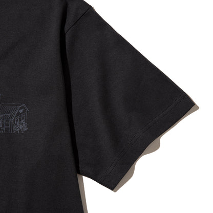 坩堝 BONSAI T-SHIRTS (RUTSUBO×YU SUDA） RUTSUBO ボンサイTシャツ(RUTSUBO×YU SUDA） R26SP-SUDA-TS2【メンズ コラボ ダブルステッチ仕様 コットン素材 26SS】