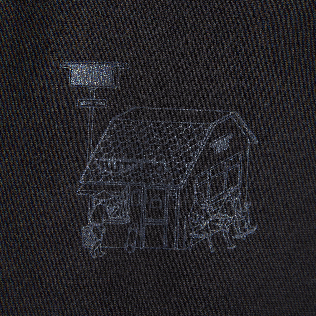 坩堝 BONSAI T-SHIRTS (RUTSUBO×YU SUDA） RUTSUBO ボンサイTシャツ(RUTSUBO×YU SUDA） R26SP-SUDA-TS2【メンズ コラボ ダブルステッチ仕様 コットン素材 26SS】