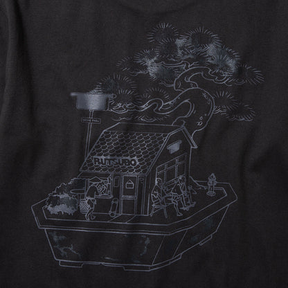 坩堝 BONSAI T-SHIRTS (RUTSUBO×YU SUDA） RUTSUBO ボンサイTシャツ(RUTSUBO×YU SUDA） R26SP-SUDA-TS2【メンズ コラボ ダブルステッチ仕様 コットン素材 26SS】