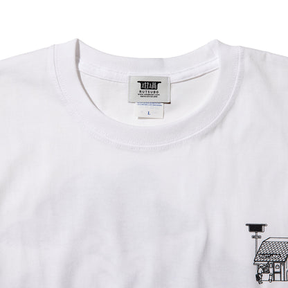 坩堝 BONSAI T-SHIRTS (RUTSUBO×YU SUDA） RUTSUBO ボンサイTシャツ(RUTSUBO×YU SUDA） R26SP-SUDA-TS2【メンズ コラボ ダブルステッチ仕様 コットン素材 26SS】