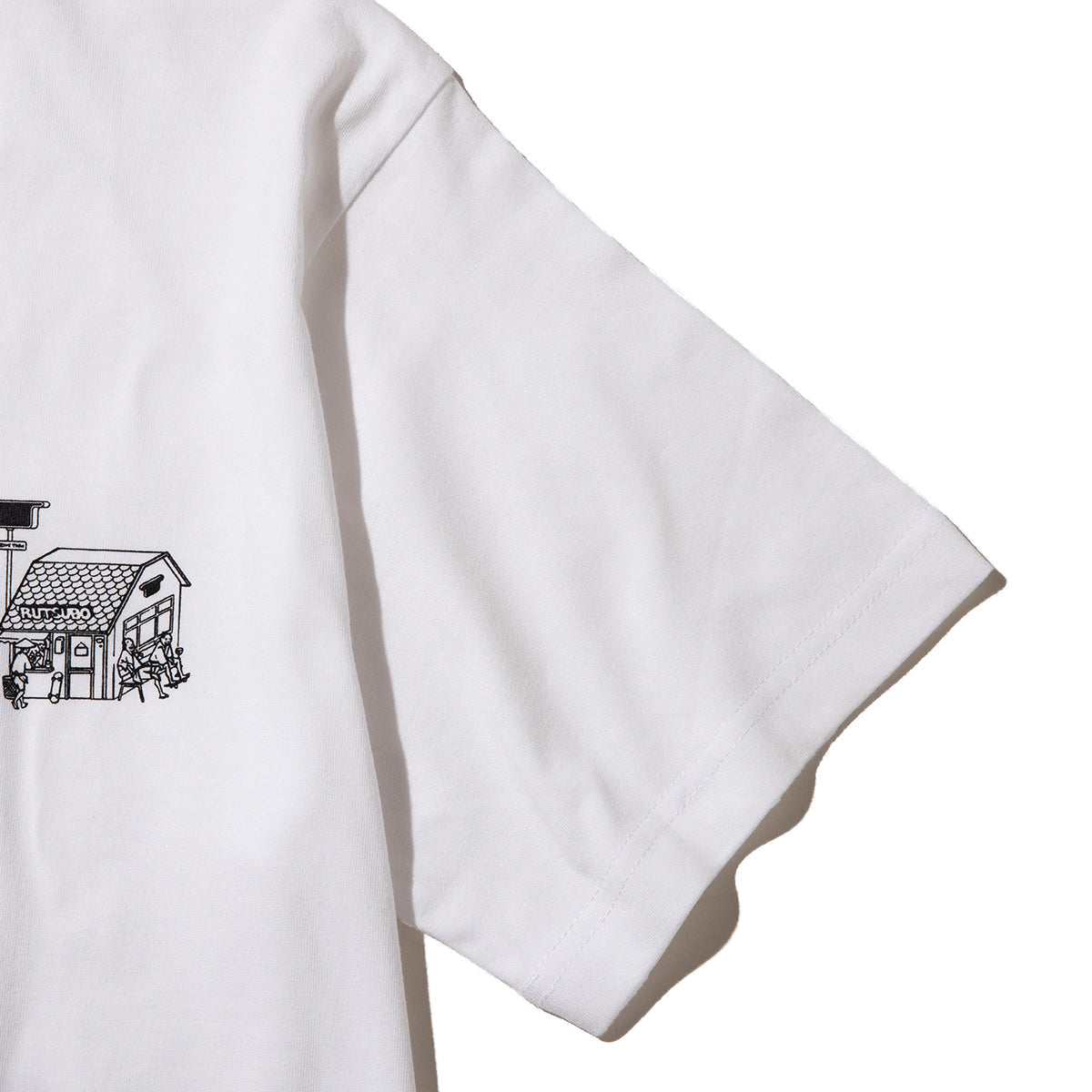 坩堝 BONSAI T-SHIRTS (RUTSUBO×YU SUDA） RUTSUBO ボンサイTシャツ(RUTSUBO×YU SUDA） R26SP-SUDA-TS2【メンズ コラボ ダブルステッチ仕様 コットン素材 26SS】