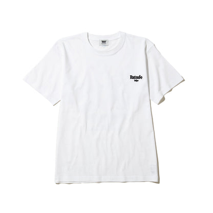 坩堝 無二男（MOONEY MAN）無敵Ver T-SHIRTS (RUTSUBO×YU SUDA） RUTSUBO 無二男（MOONEY MAN）無敵Ver Tシャツ (RUTSUBO×YU SUDA） R26SP-SUDA-TS4【メンズ コラボ ダブルステッチ仕様 コットン素材 26SS】
