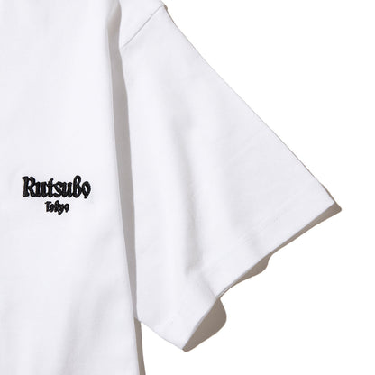 坩堝 無二男（MOONEY MAN）無敵Ver T-SHIRTS (RUTSUBO×YU SUDA） RUTSUBO 無二男（MOONEY MAN）無敵Ver Tシャツ (RUTSUBO×YU SUDA） R26SP-SUDA-TS4【メンズ コラボ ダブルステッチ仕様 コットン素材 26SS】