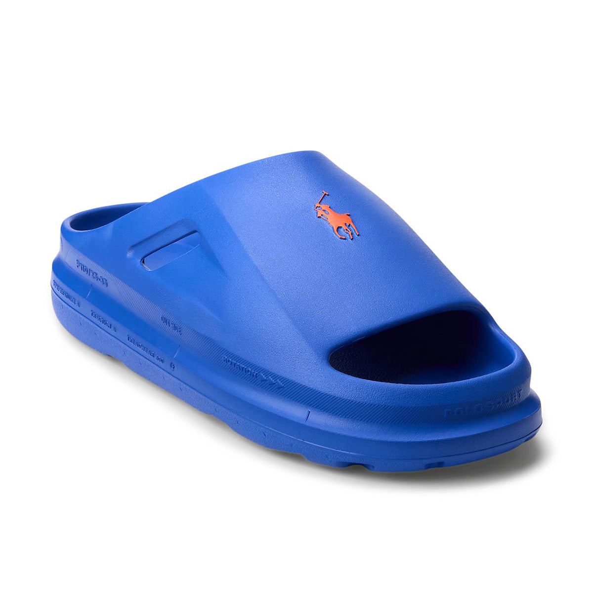 POLO RALPH LAUREN SABER SLIDE-SANDALS- ポロ ラルフ ローレン セイバー スライド サンダルズ MAPSFTW0B020133401【メンズ ロゴ 厚底サンダル 26SS】