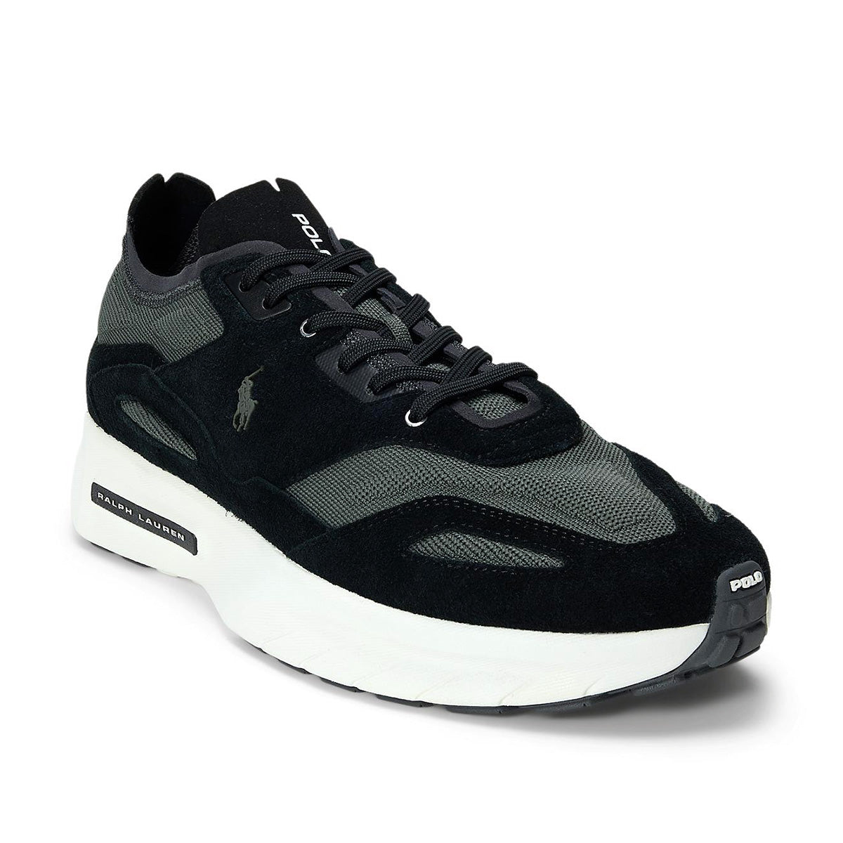 POLO RALPH LAUREN BOERUM KNIT-SNEAKERS ポロ ラルフ ローレン ボーラム ニット スニーカーズ MAPSFTW0CT20835001【メンズ スウェード メッシュアッパー クッション性 26SS】