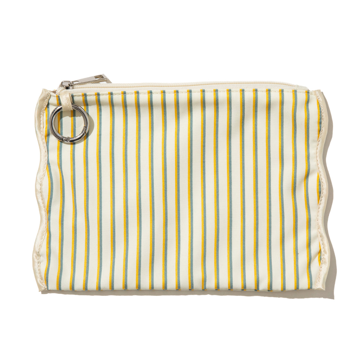 Casselini Stripe Pouch Set キャセリーニ ストライプポーチセット 255-110601【レディース ストライプ カラビナ付き 26SS】