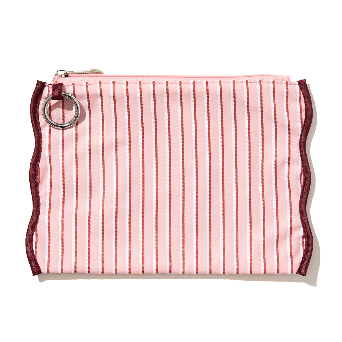 Casselini Stripe Pouch Set キャセリーニ ストライプポーチセット 255-110601【レディース ストライプ カラビナ付き 26SS】