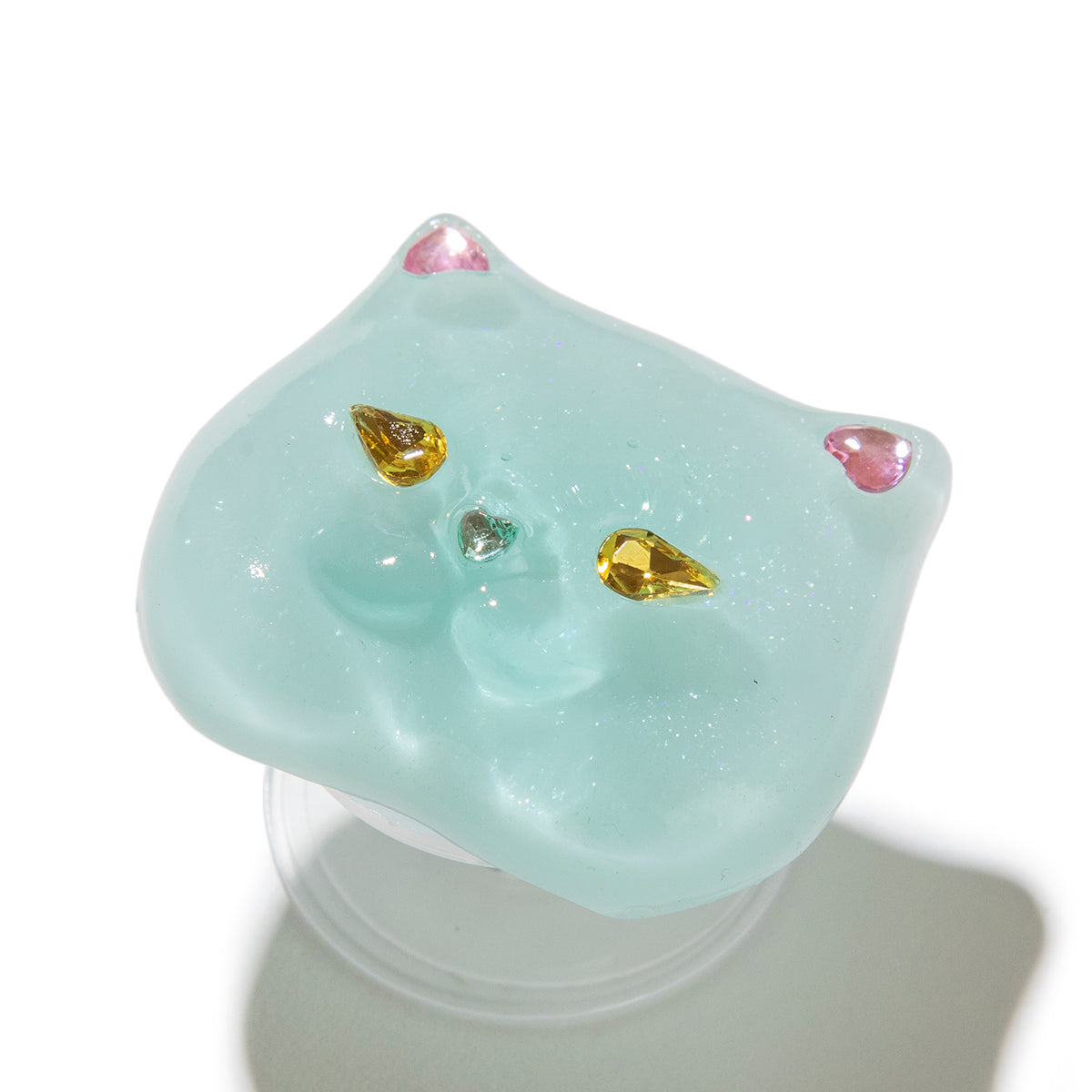 Casselini CAT Smartphone Grip キャセリーニ CATスマホグリップ 255-110801【レディース 猫モチーフ ラメ入り 26SS】