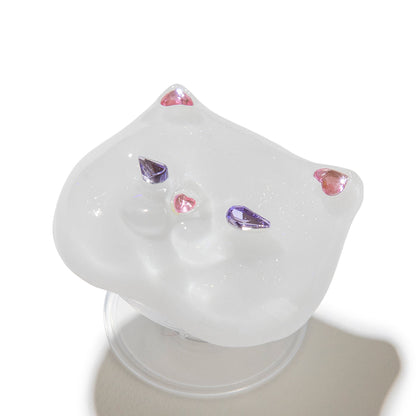 Casselini CAT Smartphone Grip キャセリーニ CATスマホグリップ 255-110801【レディース 猫モチーフ ラメ入り 26SS】